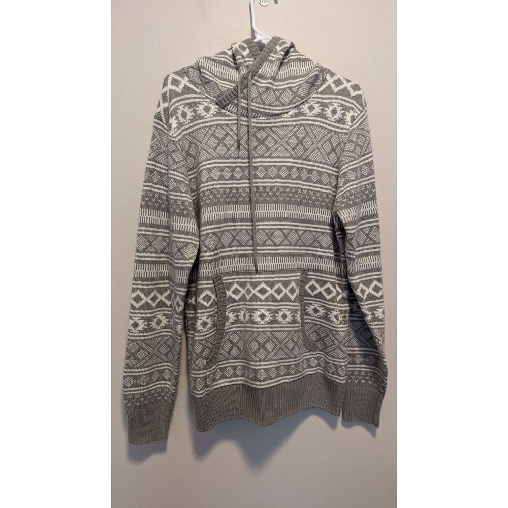 The Slope Knit pullover hoodie Large